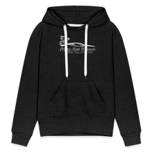 Load image into Gallery viewer, Pretty. Fast. Women. 2023 Women’s Premium Hoodie (Dark Colors) - charcoal grey