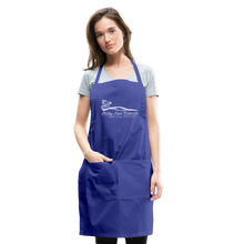 Load image into Gallery viewer, Pretty. Fast. Women. 2023 Adjustable Apron (Dark Colors) - royal blue