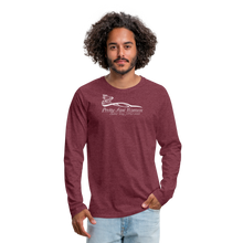 Load image into Gallery viewer, Pretty. Fast. Women. 2023 Long Sleeve MEN&#39;S Shirt (Dark Colors) - heather burgundy
