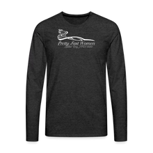 Load image into Gallery viewer, Pretty. Fast. Women. 2023 Long Sleeve MEN&#39;S Shirt (Dark Colors) - charcoal grey