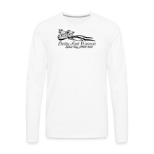 Load image into Gallery viewer, Pretty. Fast. Women. 2023 Long Sleeve MEN&#39;S Shirt (Light Colors) - white