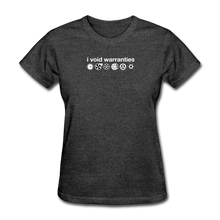 Load image into Gallery viewer, I Void Warranties by Gearheart Shirts - heather black