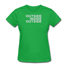 Load image into Gallery viewer, Outside Inside Outside by Gearheart Shirts - bright green