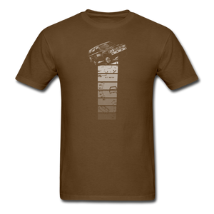 Toyota 4Runner by Gearhead Shirts - brown