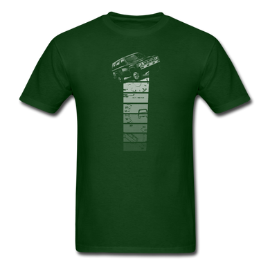 Toyota 4Runner by Gearhead Shirts - forest green