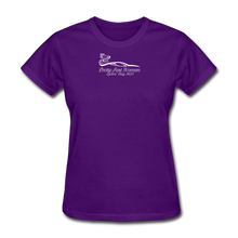 Load image into Gallery viewer, Pretty Fast Woman Dark T- Shirts - purple