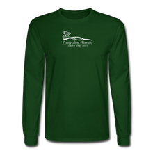Load image into Gallery viewer, Pretty Fast Woman Unisex Dark Colors Long Sleeve Shirts - forest green