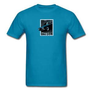 Datsun 510 by Gearhead Shirts - turquoise