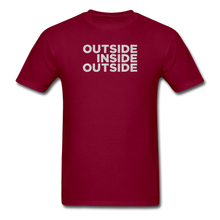 Load image into Gallery viewer, Outside Inside Outside by Gearheart Shirt - burgundy