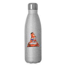 Load image into Gallery viewer, Kirby the Insulated Stainless Steel Water Bottle - silver glitter
