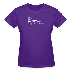 Pretty Fast Woman 2022 T-Shirt (Dark Colors) - purple