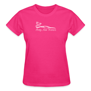 Pretty Fast Woman 2022 T-Shirt (Dark Colors) - fuchsia