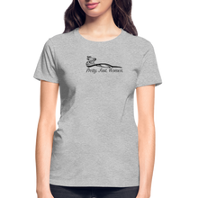Load image into Gallery viewer, Pretty. Fast. Women. 2022 T-Shirt (Light Colors) - heather gray