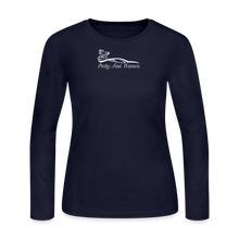 Load image into Gallery viewer, Women&#39;s Long Sleeve Jersey T-Shirt - navy