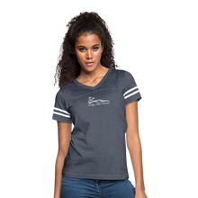 Load image into Gallery viewer, Women’s Vintage Sport T-Shirt - vintage navy/white
