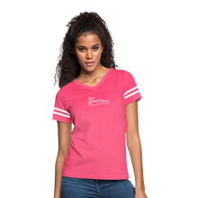 Load image into Gallery viewer, Women’s Vintage Sport T-Shirt - vintage pink/white