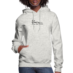 Pretty. Fast. Women. 2022 Pullover Hoodie (Light Colors) - heather oatmeal