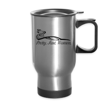 Load image into Gallery viewer, Pretty. Fast. Women. 2022 Insulated Travel Mug - silver