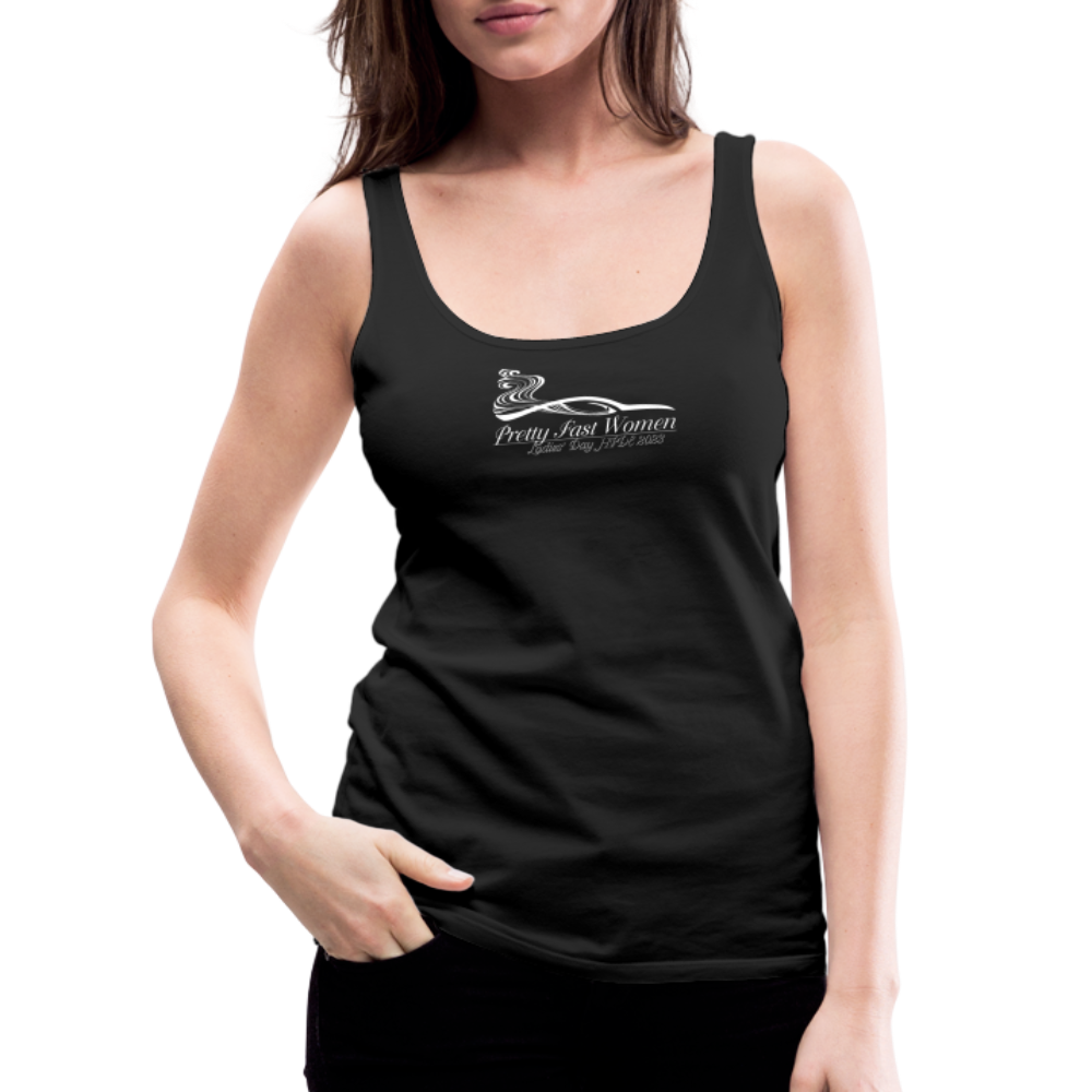 Pretty. Fast. Women. 2022 Tank Top (Dark Colors) - black