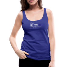 Load image into Gallery viewer, Pretty. Fast. Women. 2022 Tank Top (Dark Colors) - royal blue