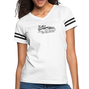 Women’s Vintage Sport T-Shirt (Light Colors) - white/black
