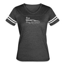 Load image into Gallery viewer, Women’s Vintage Sport T-Shirt (Dark Colors - vintage smoke/white