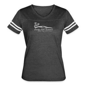 Women’s Vintage Sport T-Shirt (Dark Colors - vintage smoke/white