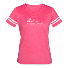 Load image into Gallery viewer, Women’s Vintage Sport T-Shirt (Dark Colors - vintage pink/white