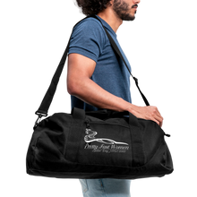 Load image into Gallery viewer, Pretty. Fast. W0men. 2023 Recycled Duffel Bag - black