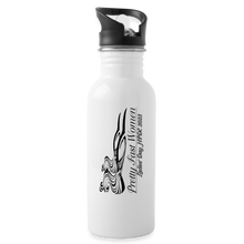 Load image into Gallery viewer, Pretty. Fast. Women. 2023 Water Bottle - white