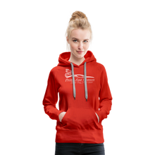 Load image into Gallery viewer, Pretty. Fast. Women. 2023 Women’s Premium Hoodie (Dark Colors) - red
