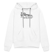 Load image into Gallery viewer, Pretty. Fast. Women. 2023 Women’s Premium Hoodie (Light Colors) - white