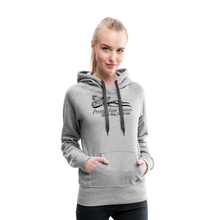 Load image into Gallery viewer, Pretty. Fast. Women. 2023 Women’s Premium Hoodie (Light Colors) - heather grey