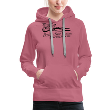 Load image into Gallery viewer, Pretty. Fast. Women. 2023 Women’s Premium Hoodie (Light Colors) - mauve