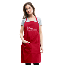 Load image into Gallery viewer, Pretty. Fast. Women. 2023 Adjustable Apron (Dark Colors) - red