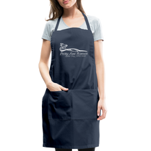 Load image into Gallery viewer, Pretty. Fast. Women. 2023 Adjustable Apron (Dark Colors) - navy