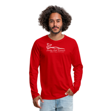 Load image into Gallery viewer, Pretty. Fast. Women. 2023 Long Sleeve MEN&#39;S Shirt (Dark Colors) - red
