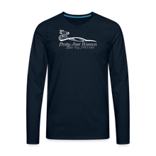 Load image into Gallery viewer, Pretty. Fast. Women. 2023 Long Sleeve MEN&#39;S Shirt (Dark Colors) - deep navy