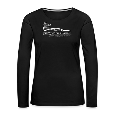 Pretty. Fast. Women. 2023 Long Sleeve Shirt (Dark Colors) - black