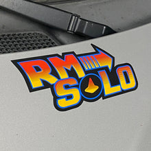 Load image into Gallery viewer, RMSOLO to the Future! Sticker!