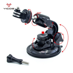 Multi Angle Suction Cup Mount for Action Cams (Heavy Duty)