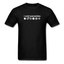 Load image into Gallery viewer, I Void Warranties by Gearheart Shirts - black