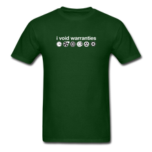 Load image into Gallery viewer, I Void Warranties by Gearheart Shirts - forest green