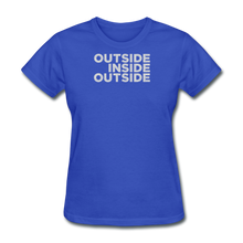 Load image into Gallery viewer, Outside Inside Outside by Gearheart Shirts - royal blue