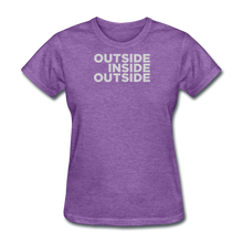 Load image into Gallery viewer, Outside Inside Outside by Gearheart Shirts - purple heather