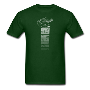 Toyota 4Runner by Gearhead Shirts - forest green