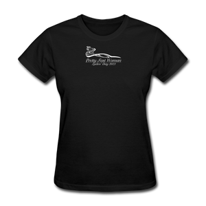 Pretty Fast Woman Dark T- Shirts - black