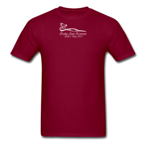 Pretty Fast Woman Unisex Dark Color T-Shirts - burgundy