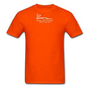 Pretty Fast Woman Unisex Dark Color T-Shirts - orange