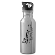 Load image into Gallery viewer, Pretty Fast Woman Water Bottle - silver